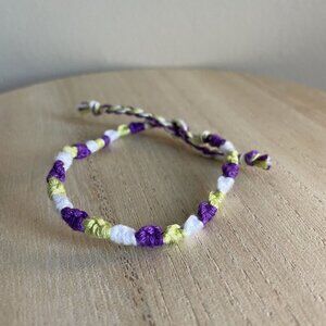 Galadriel Bracelet, anklet, trendy, comfortable, tie, embroidery thread, woven,